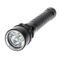 high quality cree xm-l2 u2x3 OEM narrow beam diving flashlight